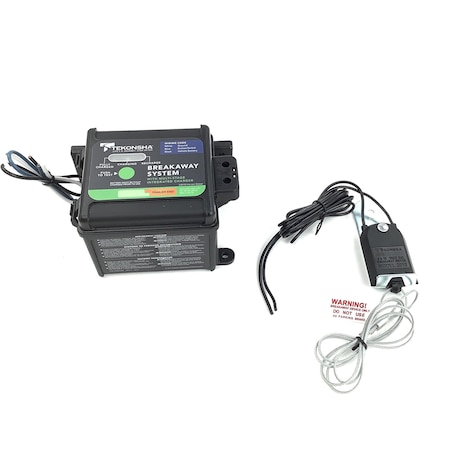 Cequent BREAKAWAY, TRAILER, LIGHT DUTY, PUSH TO TEST SYSTEM FOR 1 TO 3 AXLE W/ ELECT BRAKES, DISPLAY BOX 50-85-325